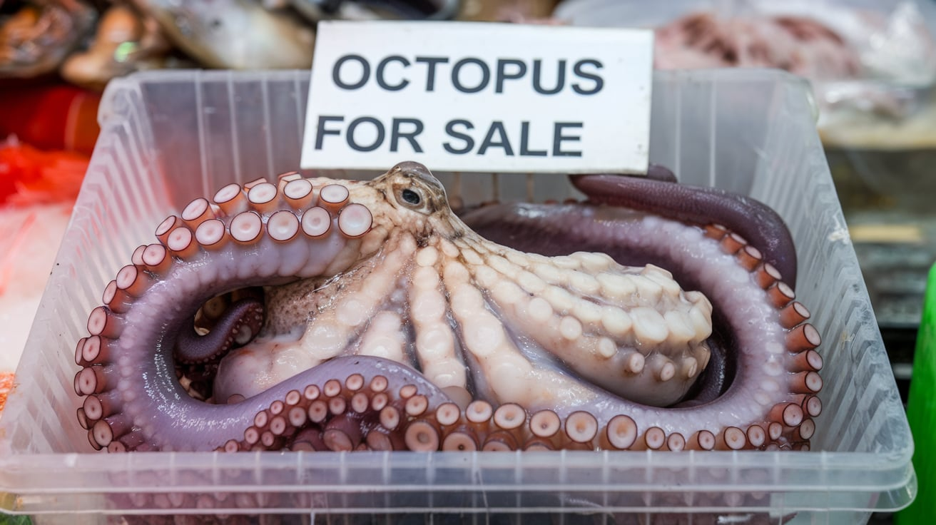 octopus for sale