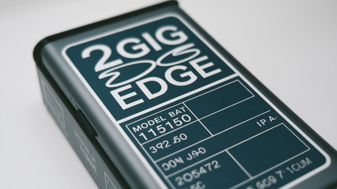 2Gig Edge Model 115150 Battery