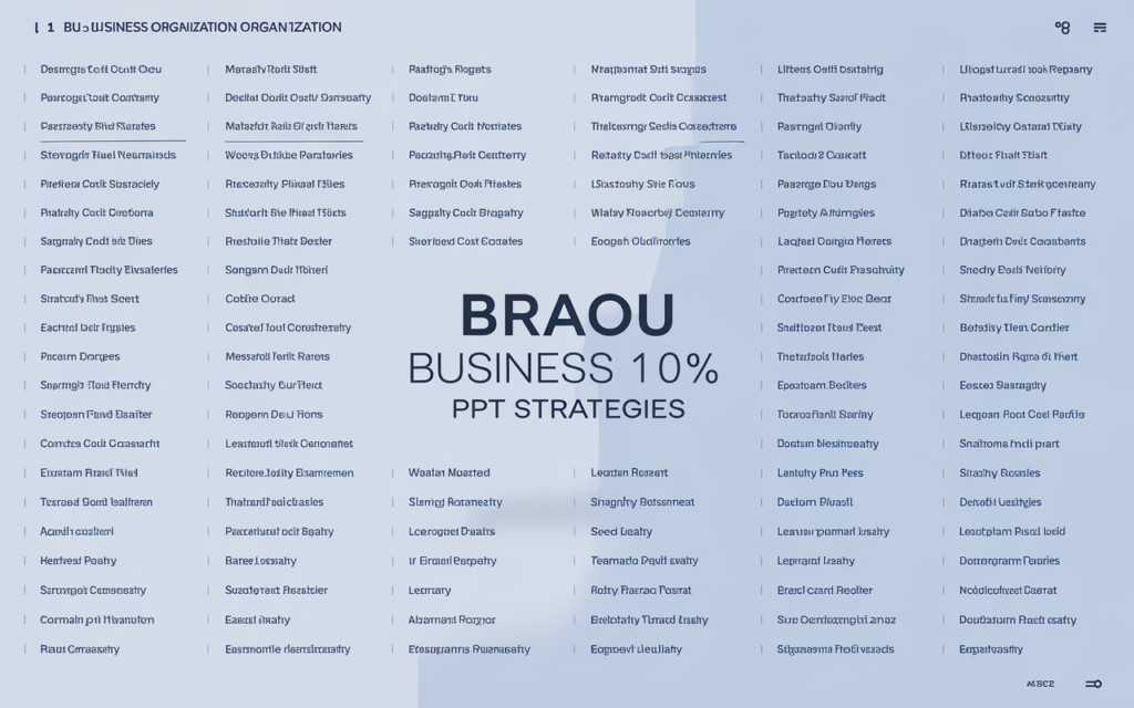 BRAOU Business Organization 110 PPT Strategies