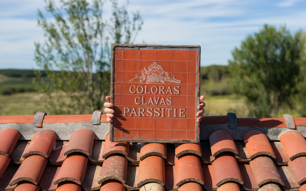 Spanish roof tile style Coloras Clavas Parsitie