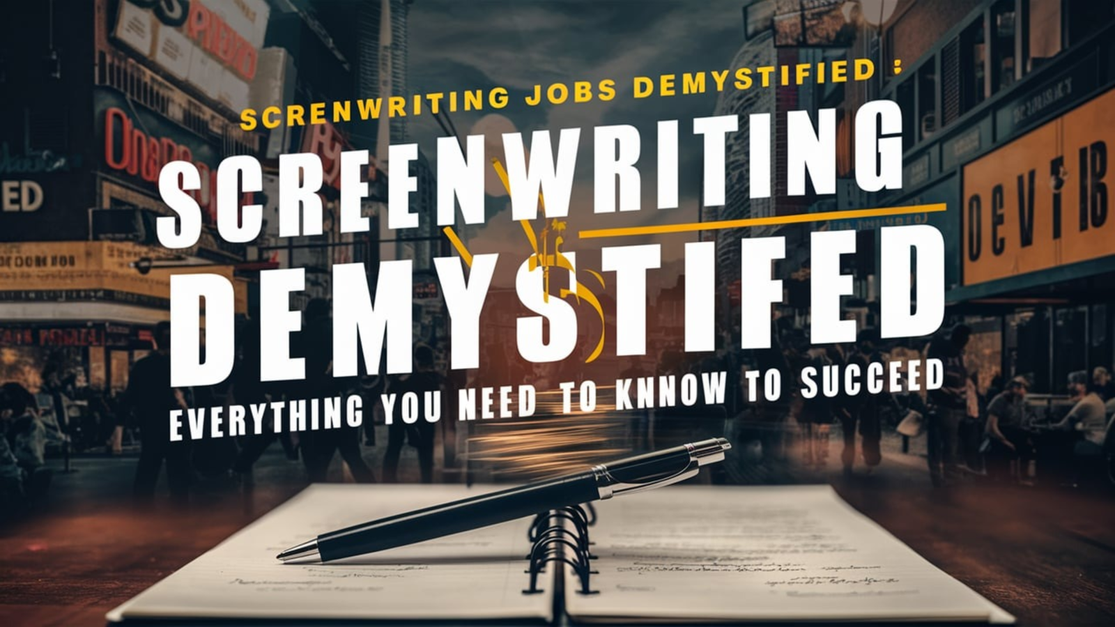 screenwriting jobs