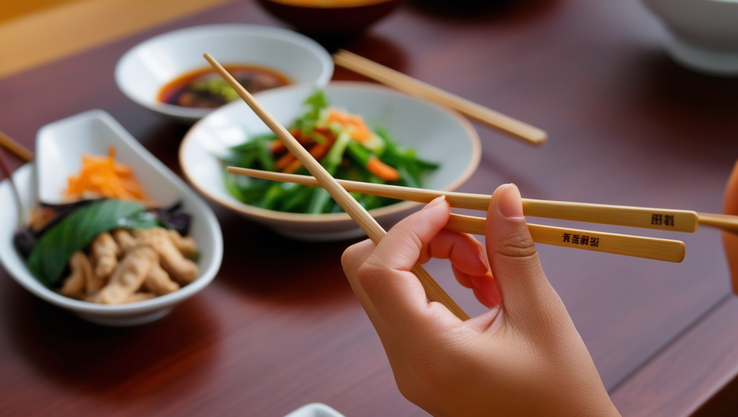 how to hold chopsticks