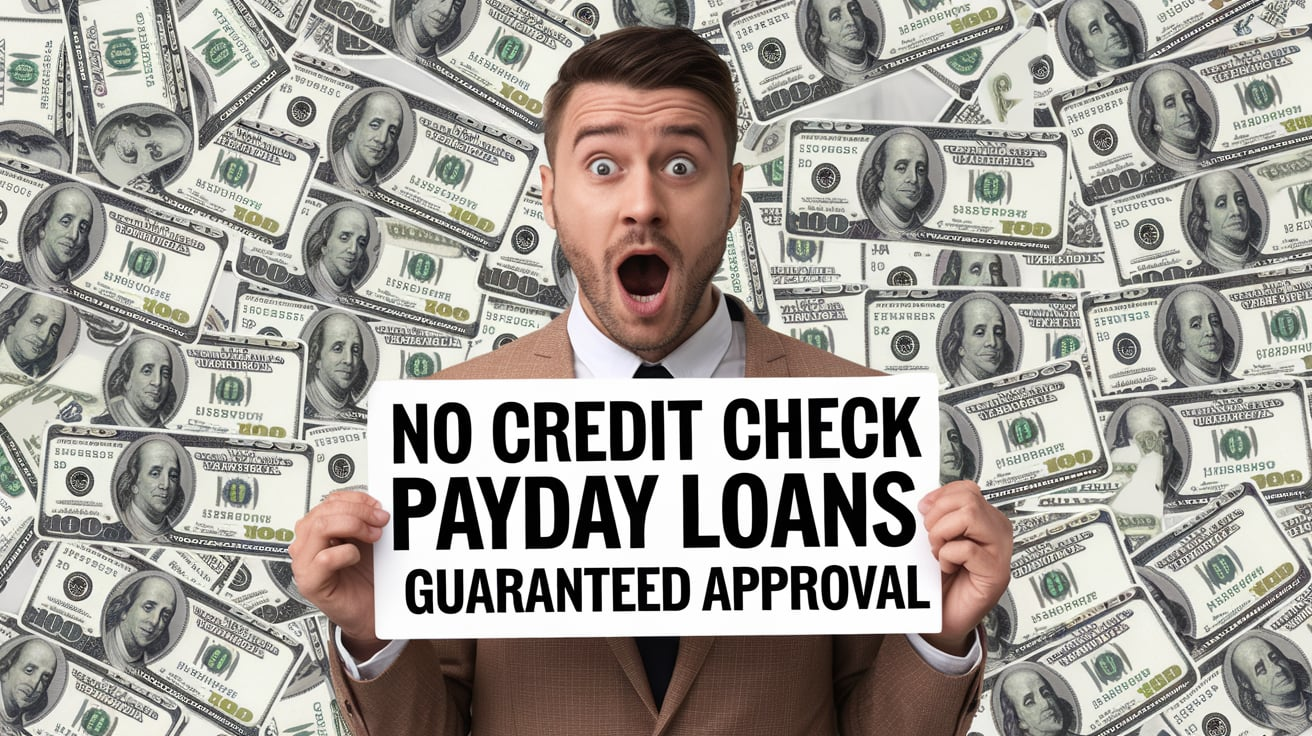 no credit check payday loans guaranteed approval