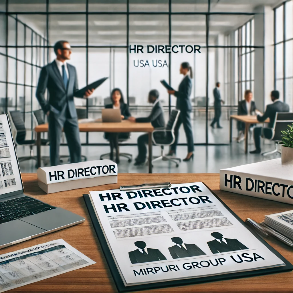 HR Director job posting at Mirpuri Group USA