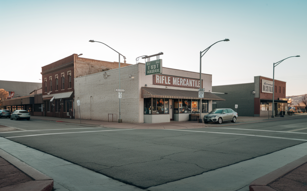 SthY 13 and S. 7th Street Rifle Colorado