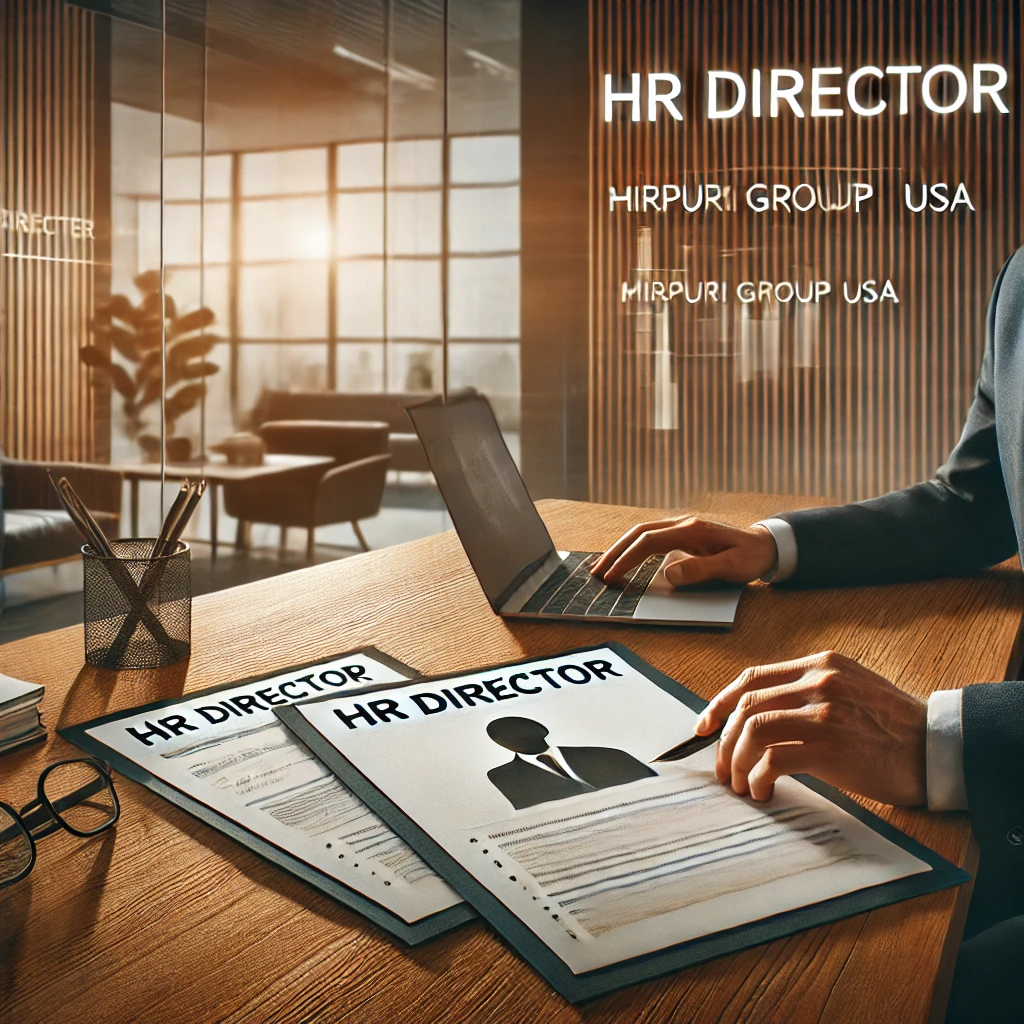 HR Director job posting at Mirpuri Group USA